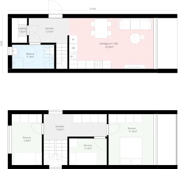Klassisk V2.90 planritning