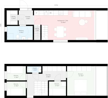 Klassisk V2.90 planritning