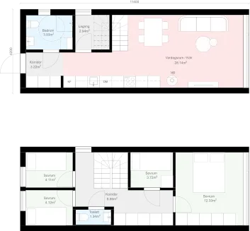 Klassisk V2.90 planritning