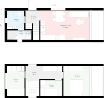 Klassisk V2.90 planritning