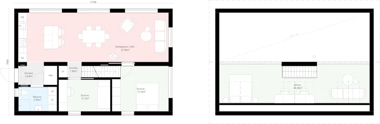 Lofthus K2.80 planritning