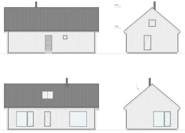 Lofthus K3.85 planritning