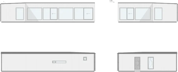 Rak R5.L.90 planritning