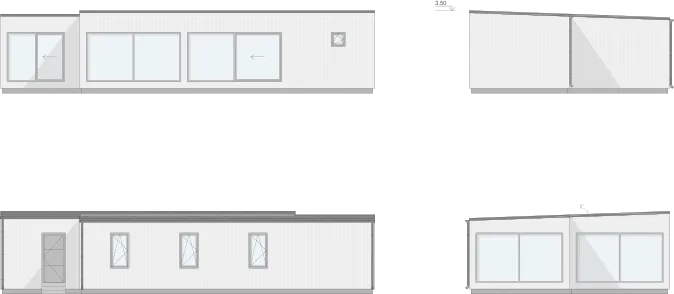 Rak R4.Z.100 planritning
