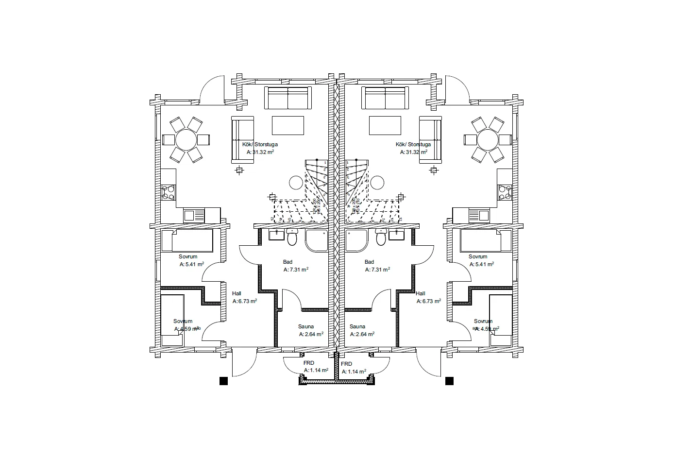 Vedungen planritning 1