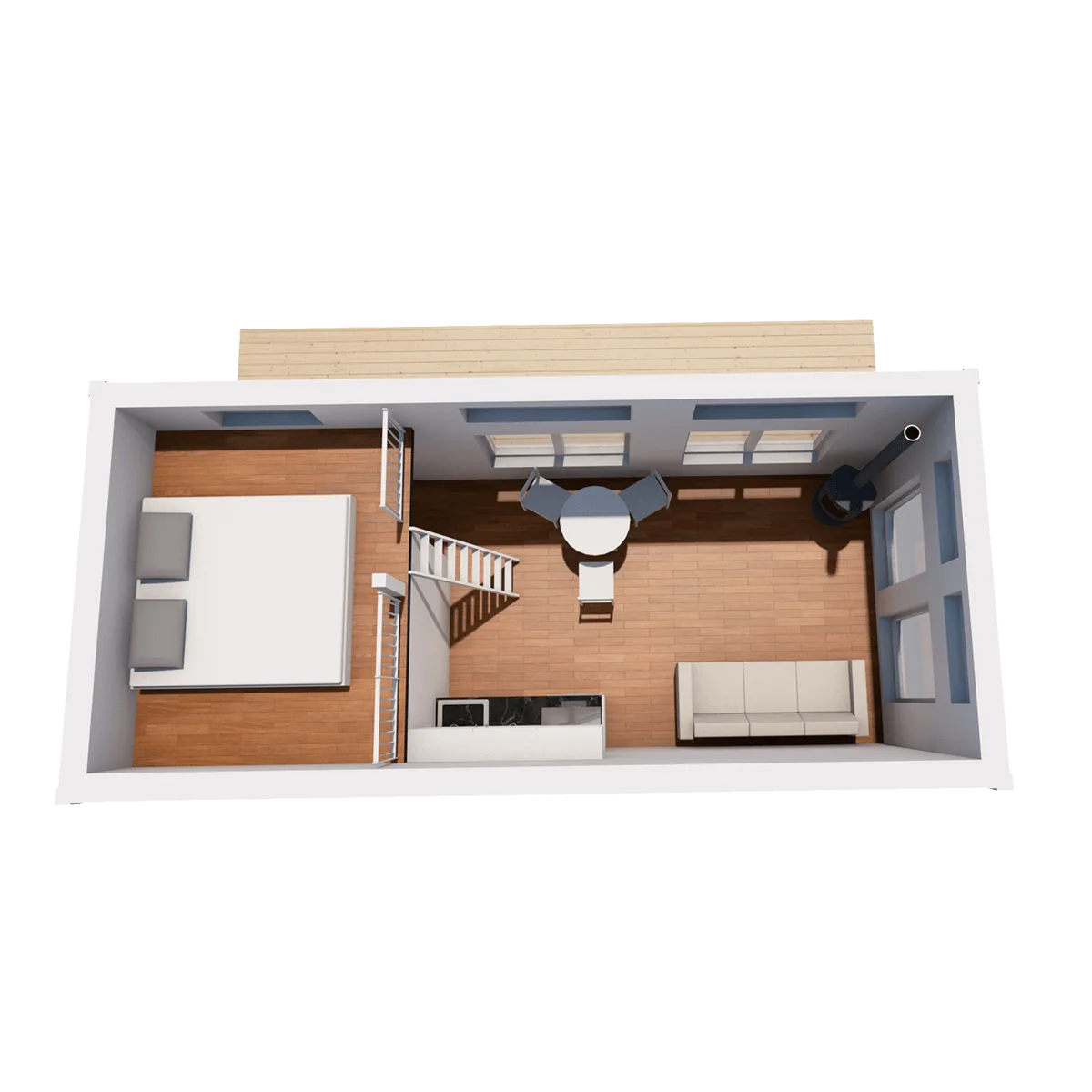 Boviken 30 loft planritning 1