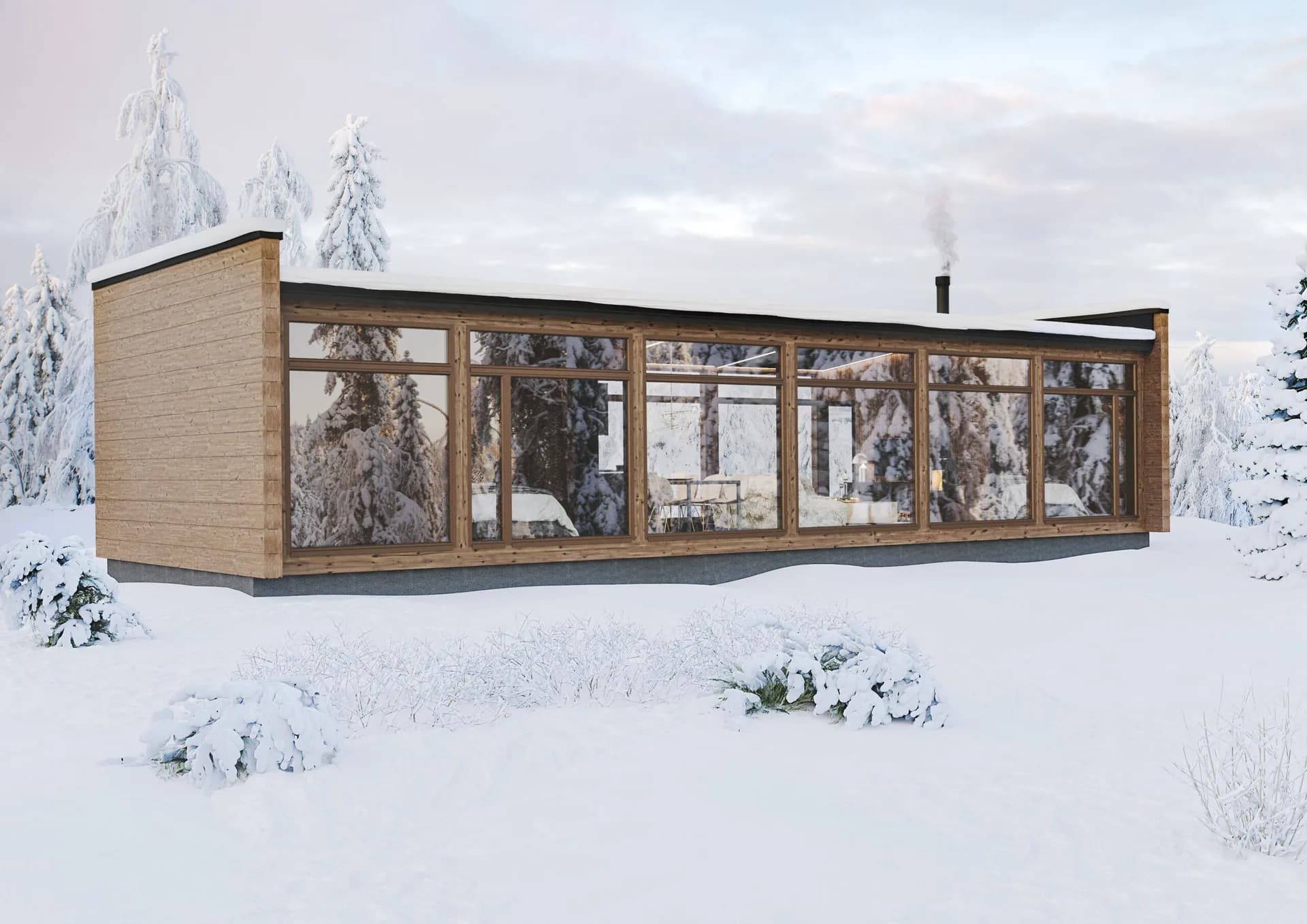 Glass House 100 - Fritidshus