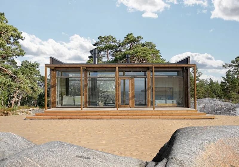 Glass House 50 - Fritidshus