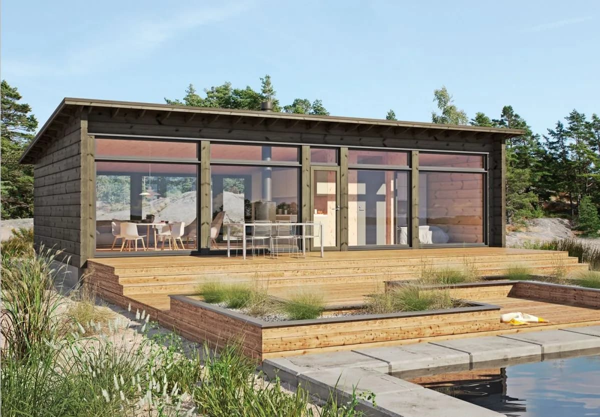 Glass House 70 - Fritidshus