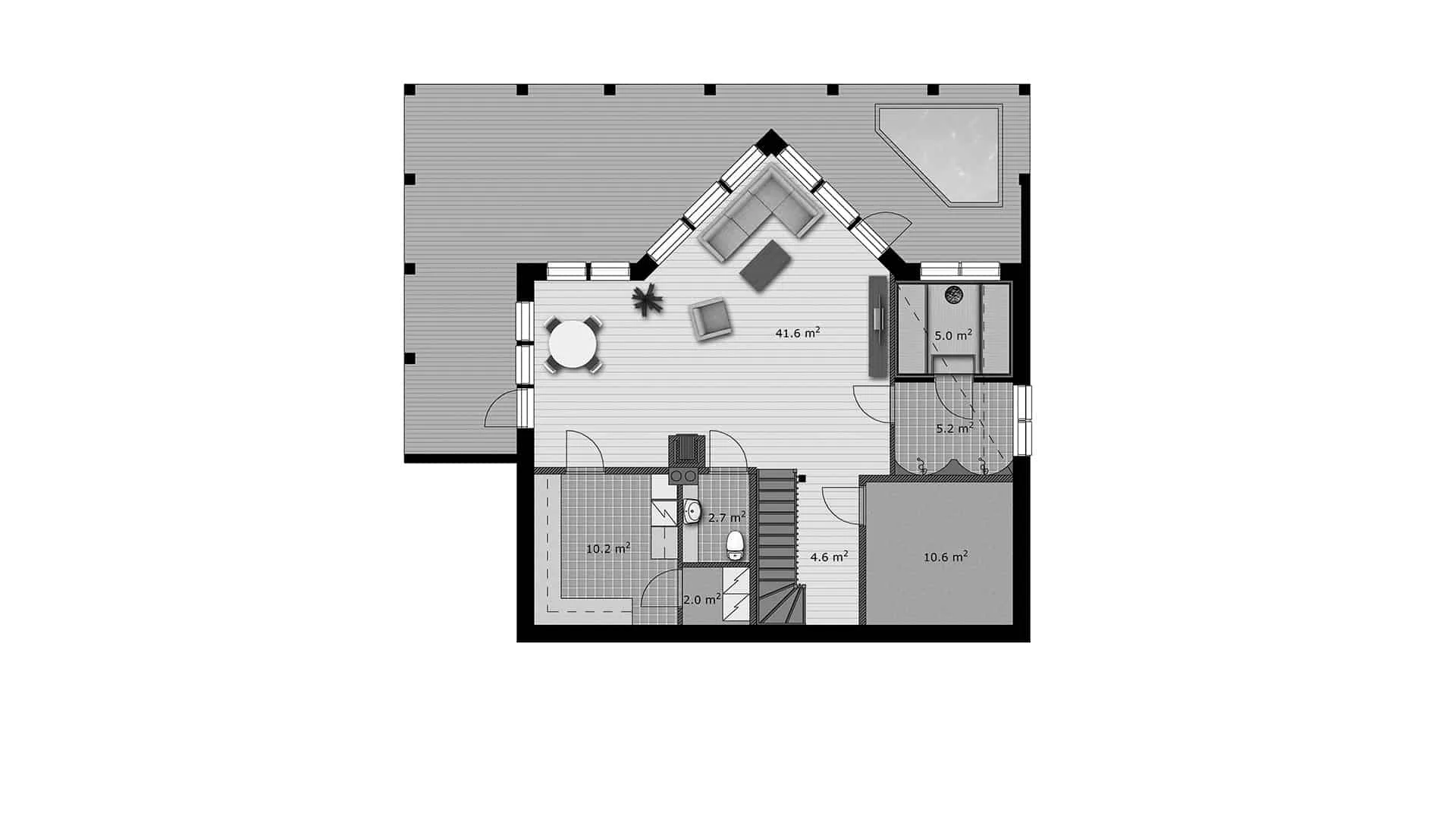 Timmerhus Anttila 249 planritning