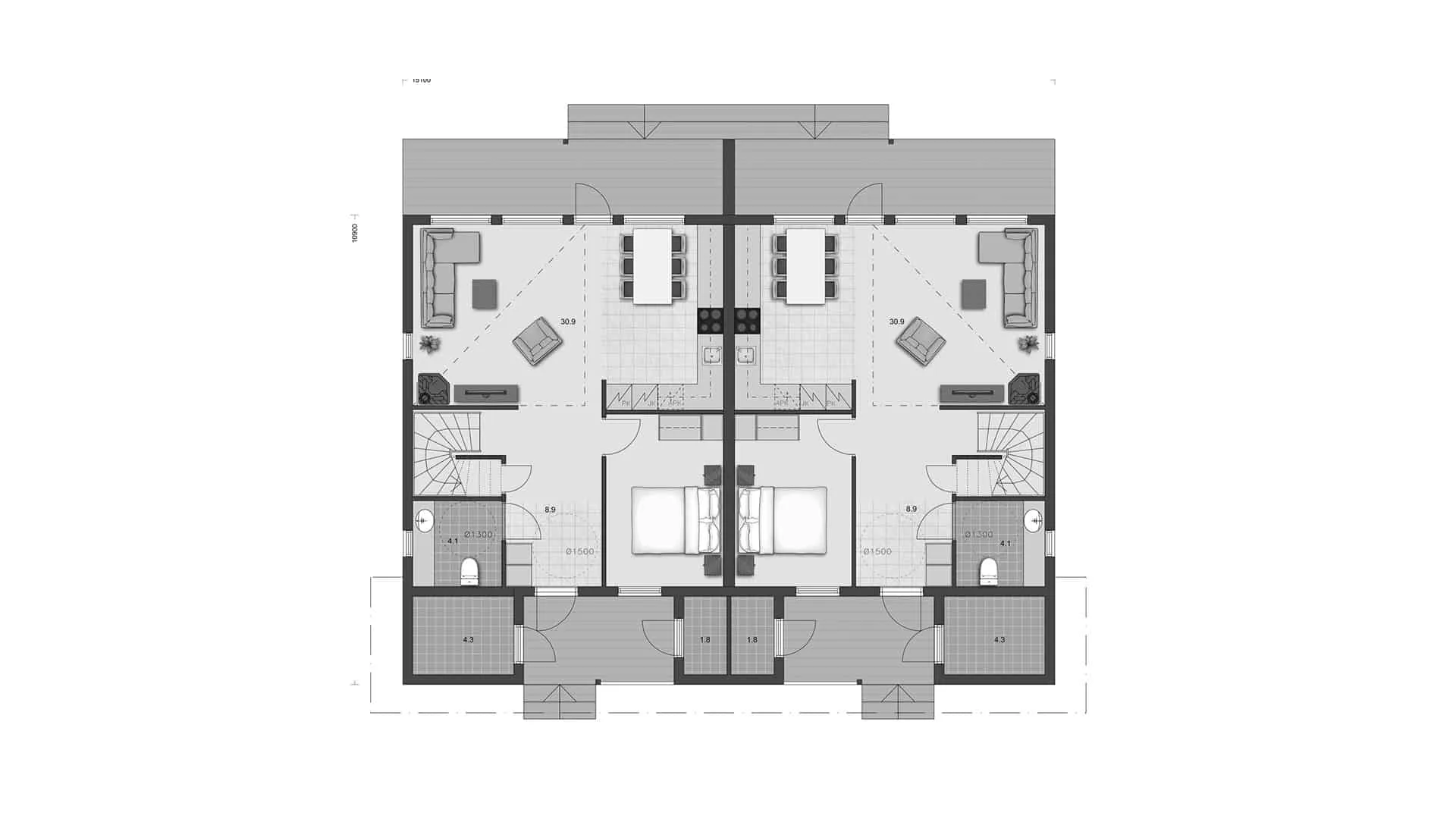 Timmerhus Lepola 243 planritning