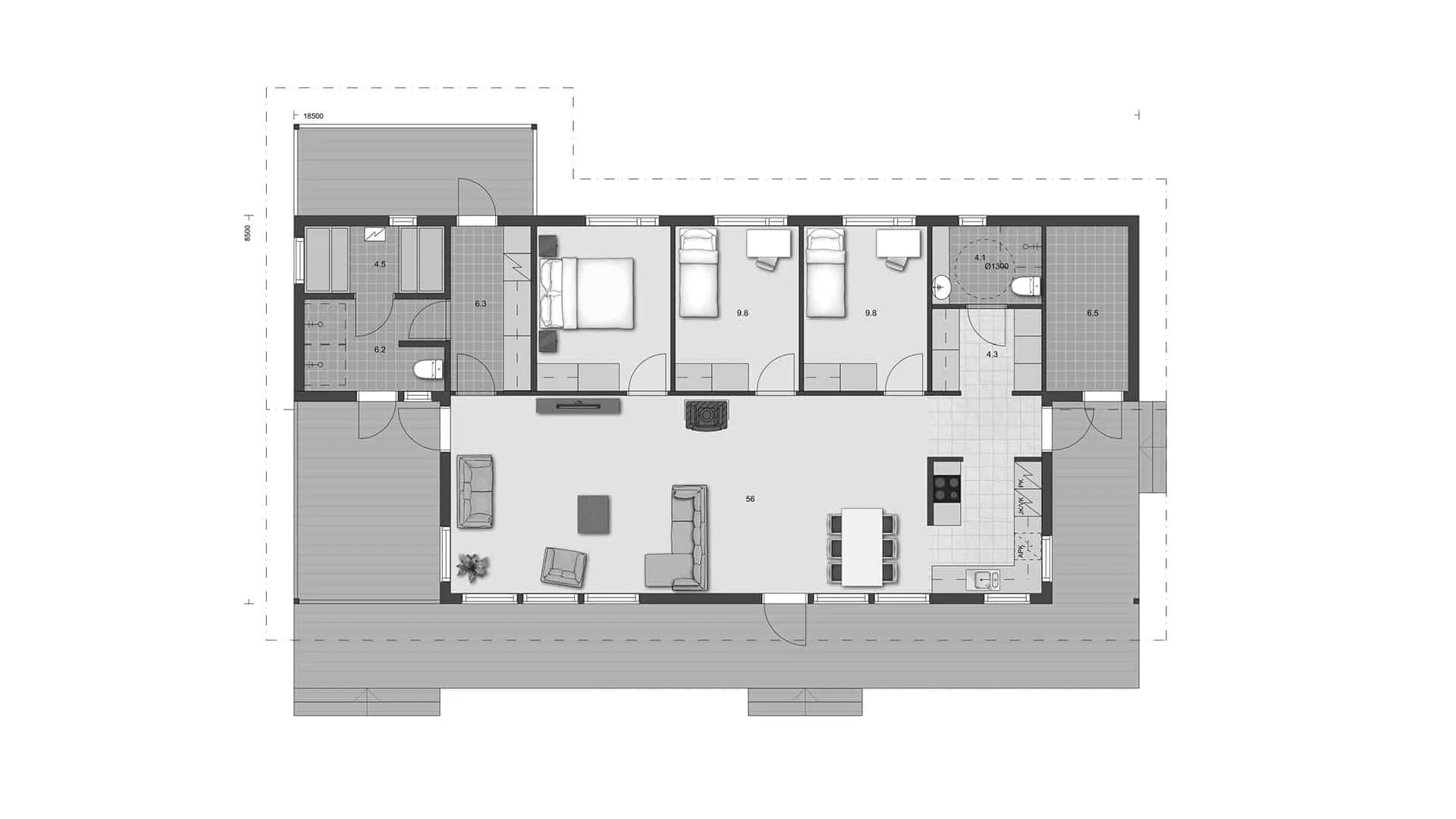 Timmerhus Mannila 135
