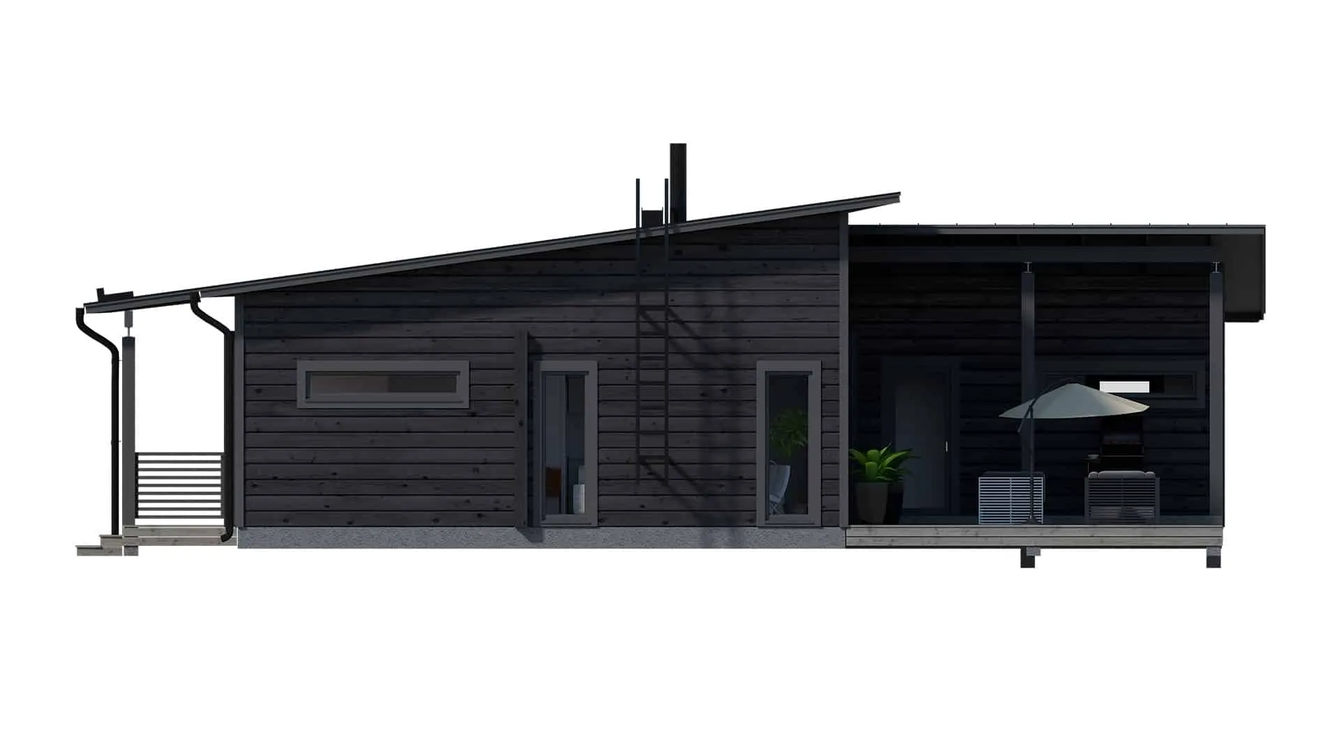 Timmerhus Rusko 150
