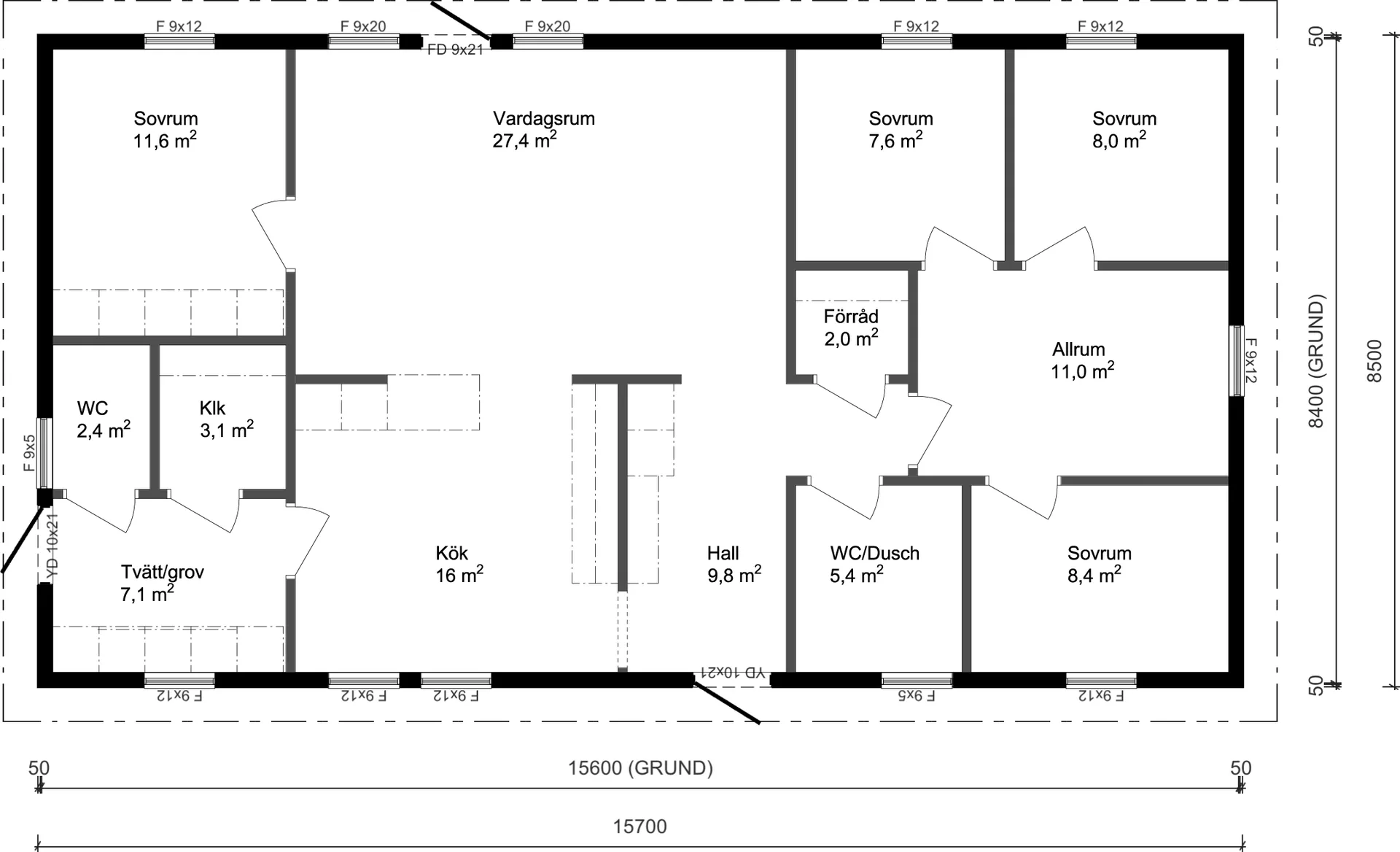 Fritidshus 134m²