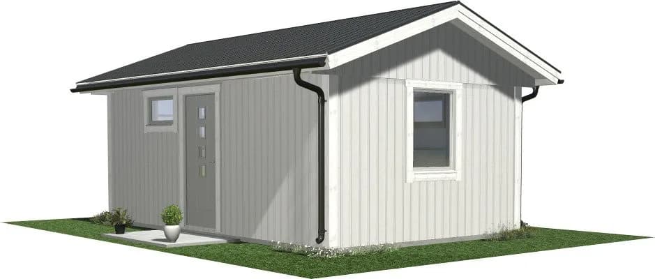 Attefallshus 23m²