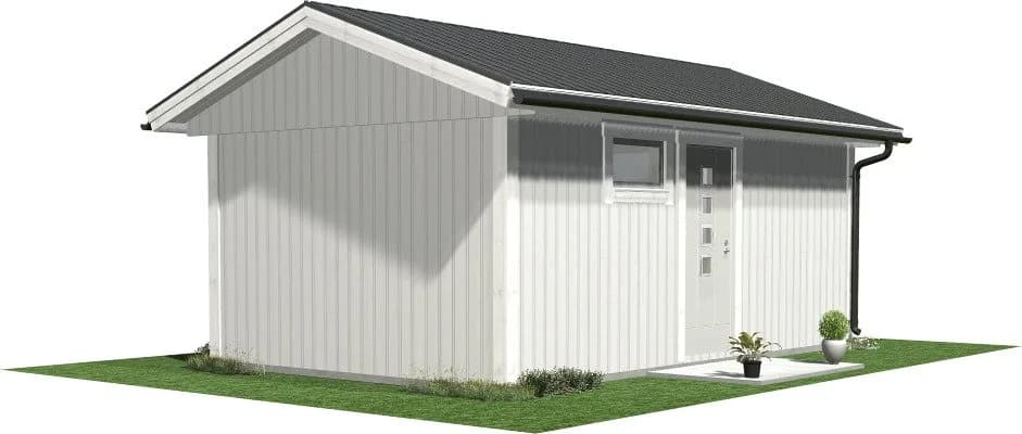 Attefallshus 23m²