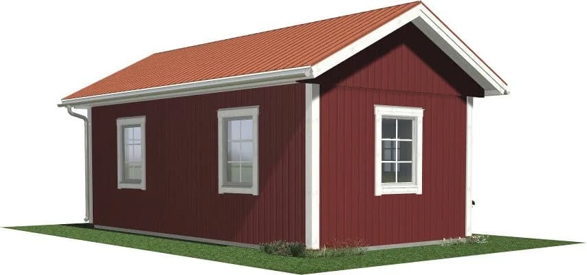 Attefallshus 27m²
