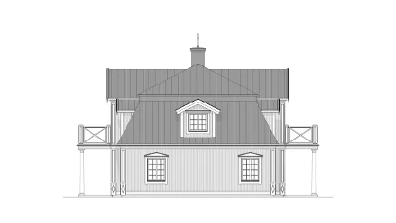 Ängsö fasad
