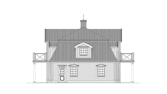 Ängsö fasad