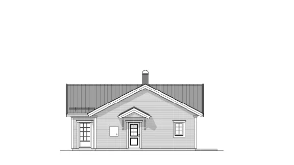 Dalarö 1 fasad