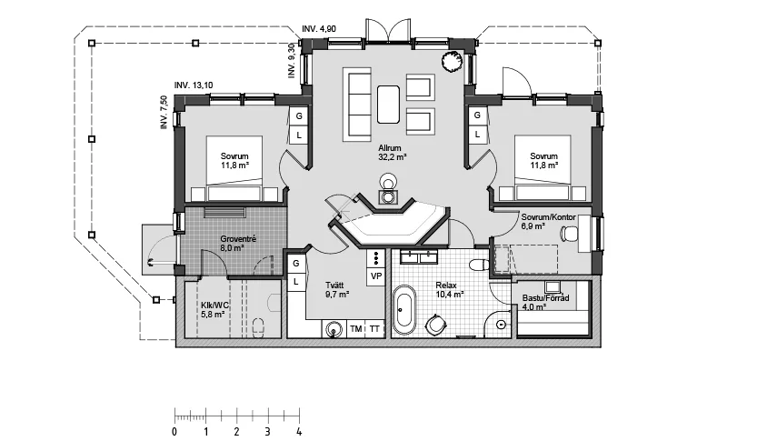 Jakobsberg 1 planritning