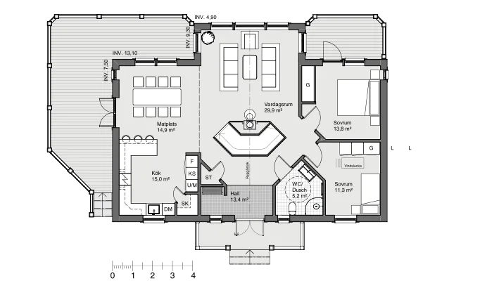 Jakobsberg 1 planritning