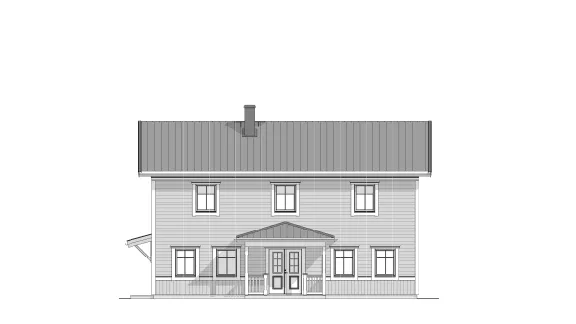 Källhaga 1 fasad