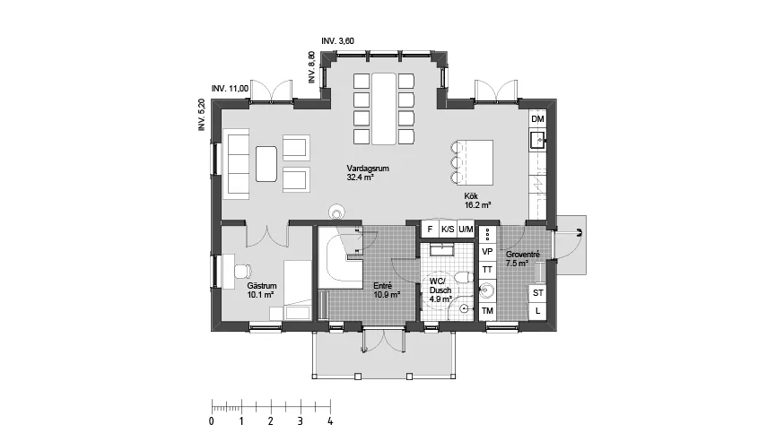 Karlstorp 1 planritning