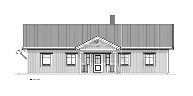 Lyckås 1 fasad