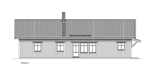 Lyckås 1 fasad