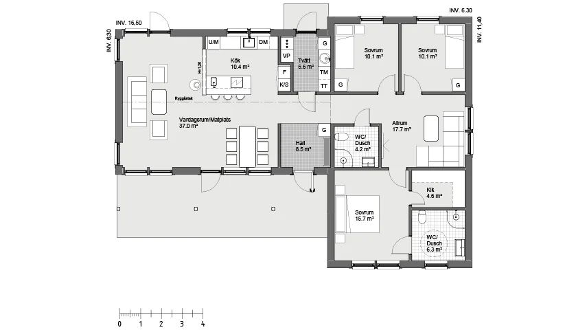 Northwood 1 planritning