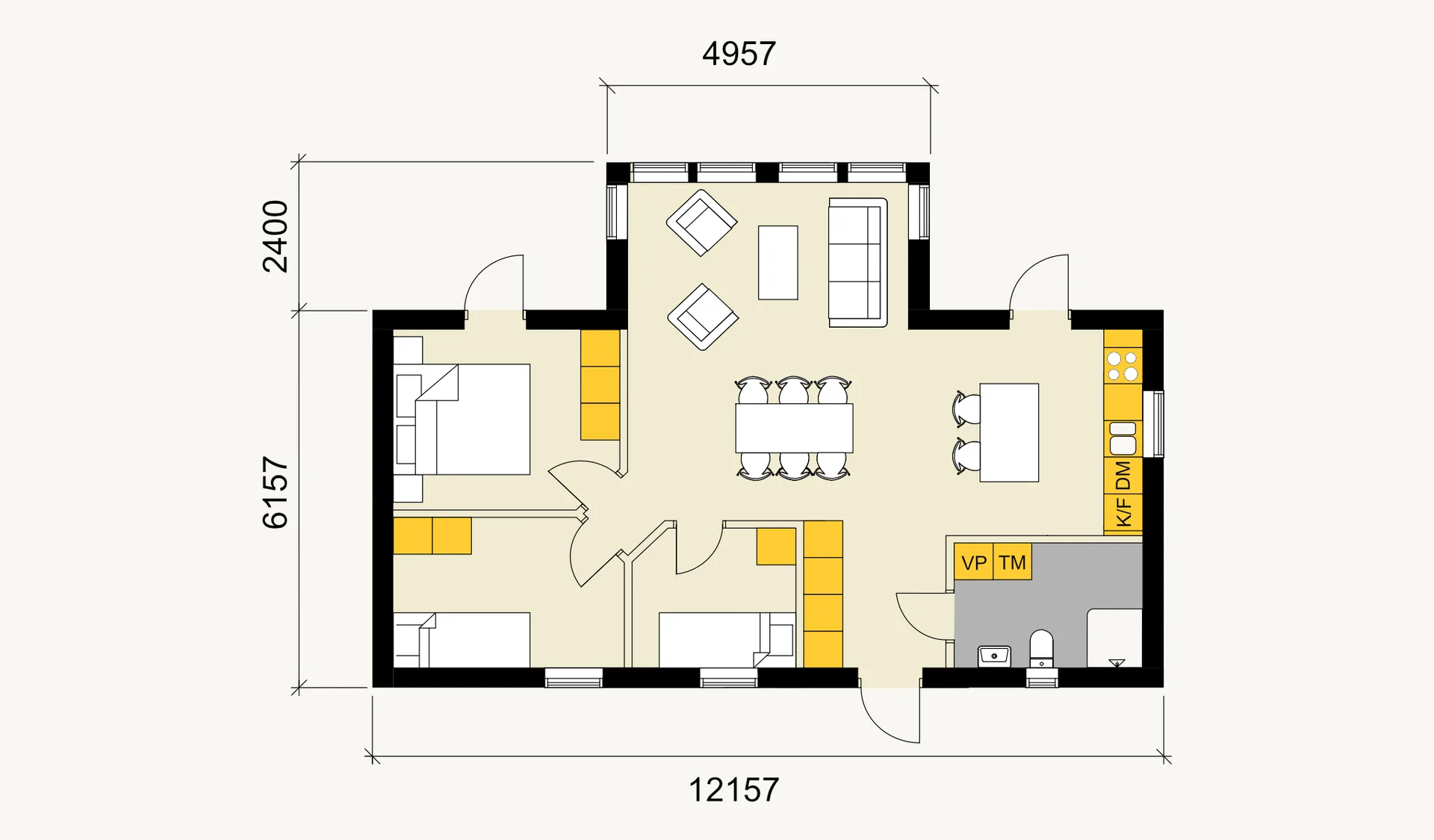 Kusthuset planritning 1