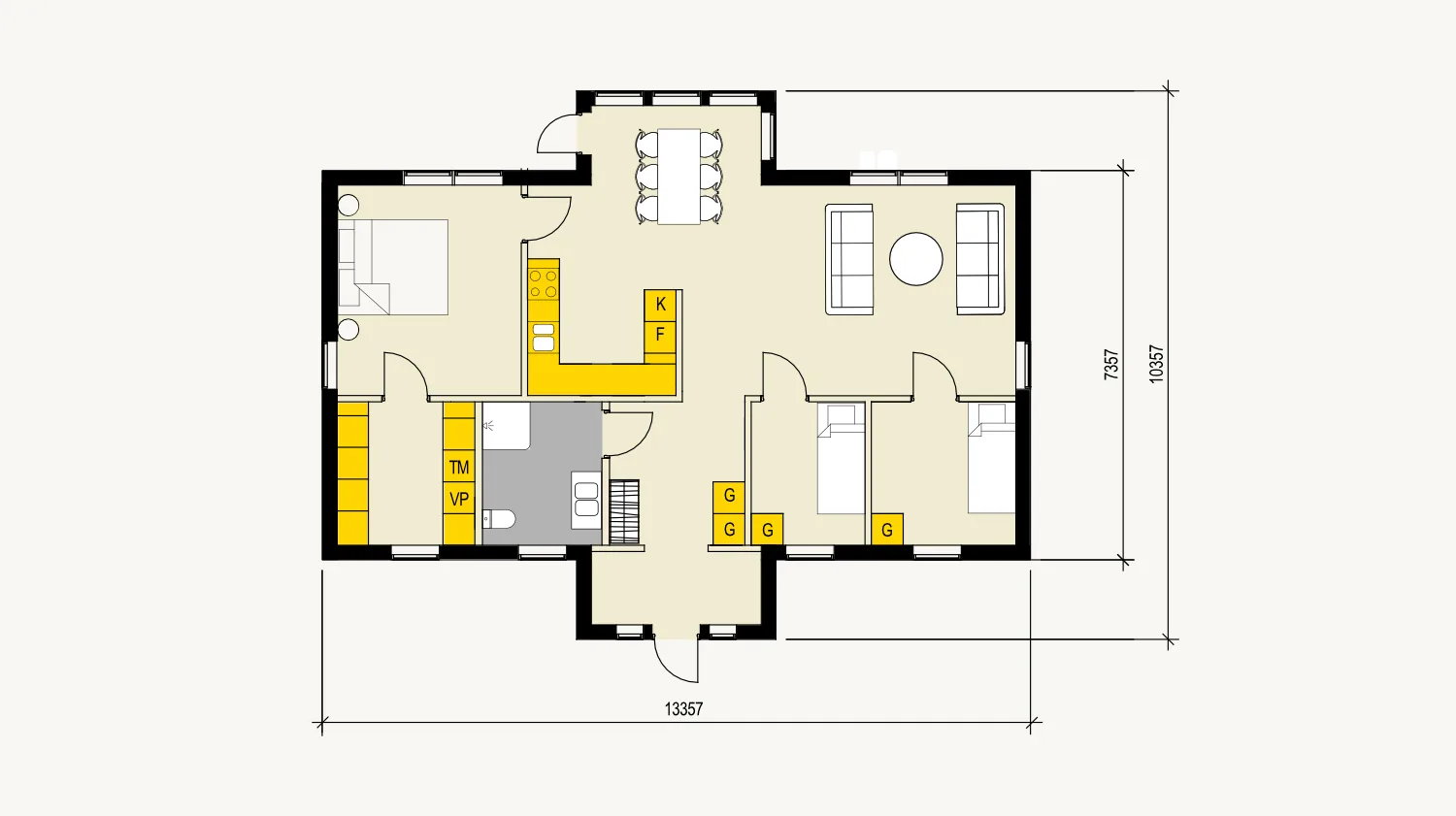 Plushuset planritning 1