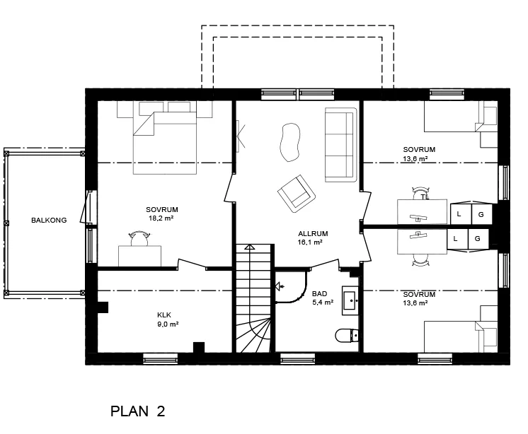 Donsö planritning 2