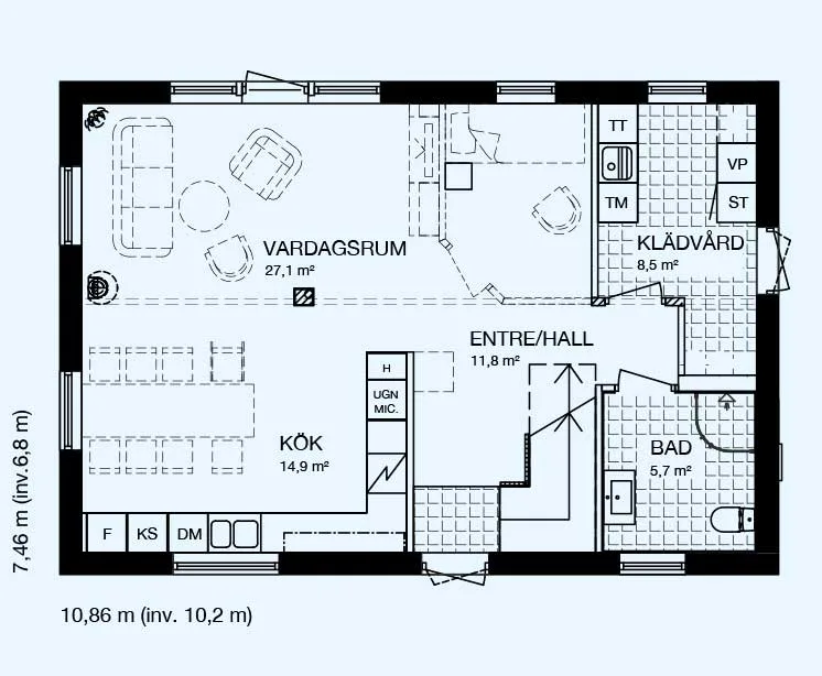 2.0 Modern planritning 1