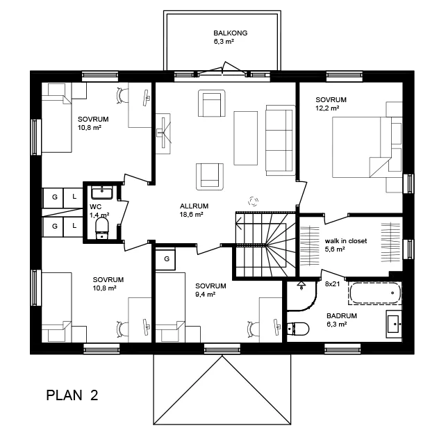 Förtroligheten planritning 2