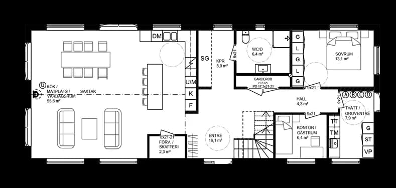 Framnäs planritning 2