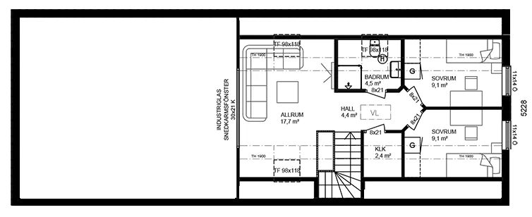 Framnäs planritning 1