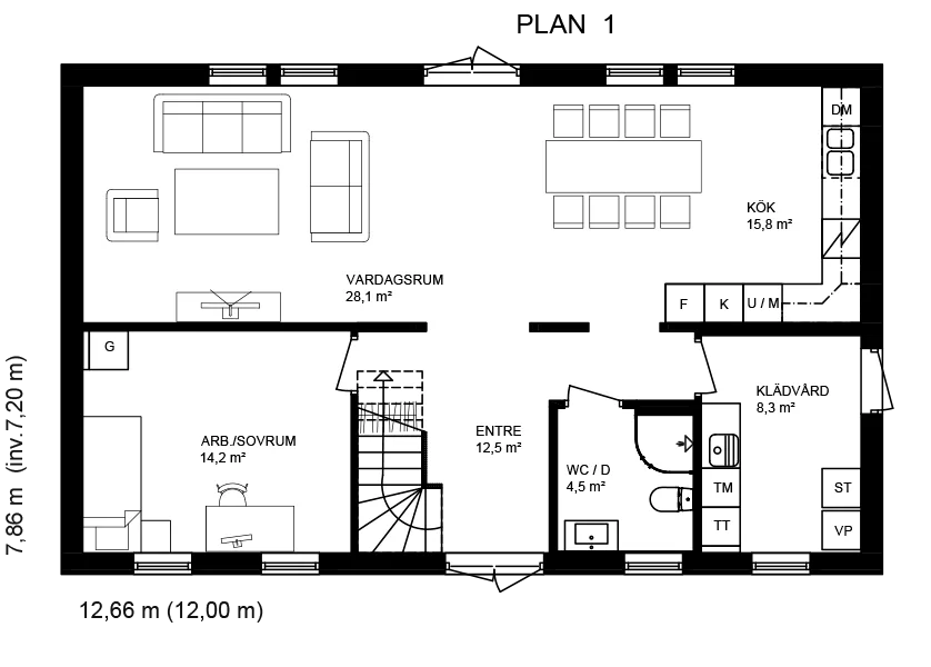Lundahov planritning 2