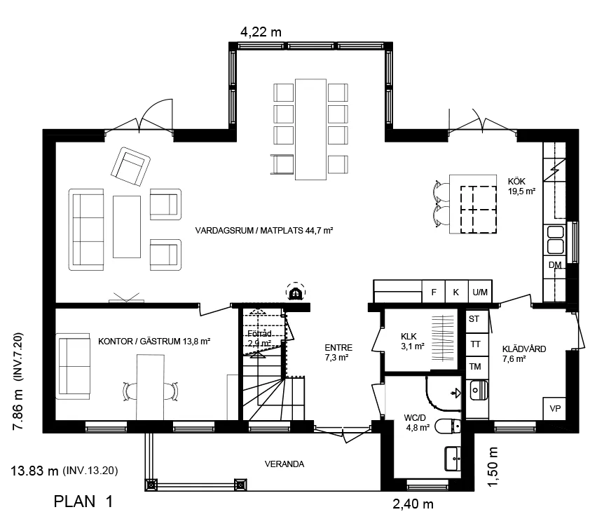 Newport planritning 1