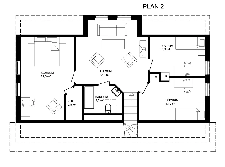 Sörgården planritning 2