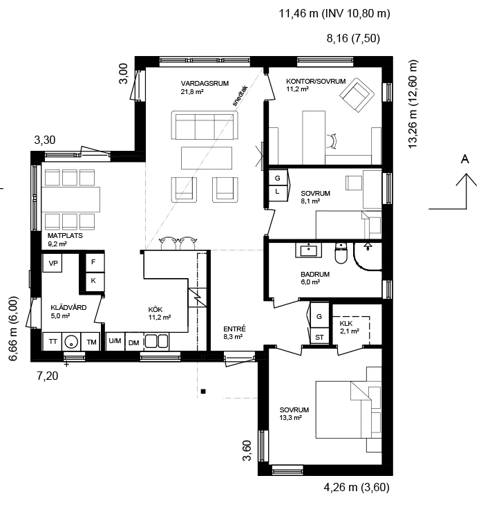 Steninge planritning 1