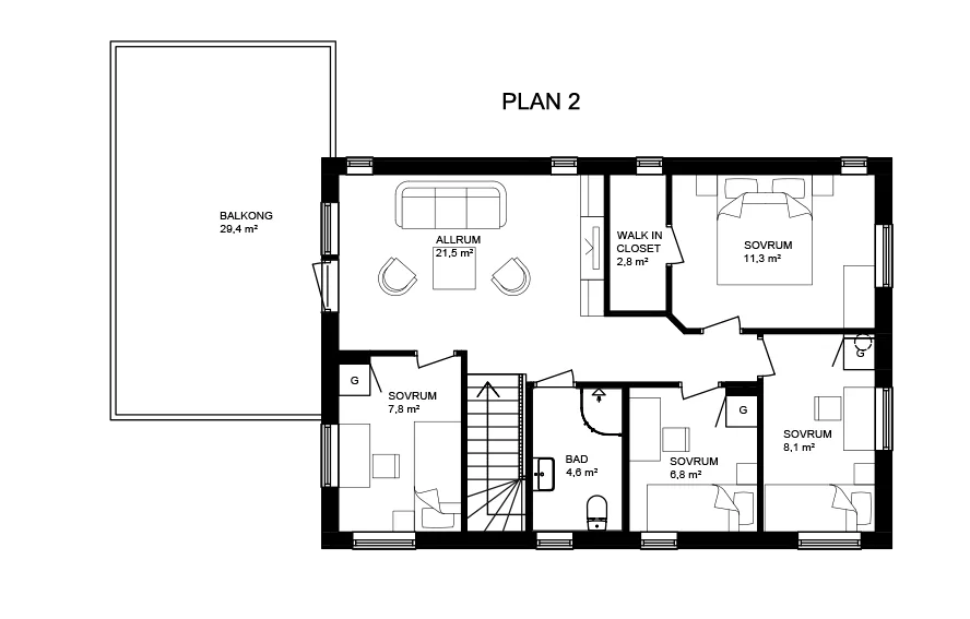 Utsikten planritning 2