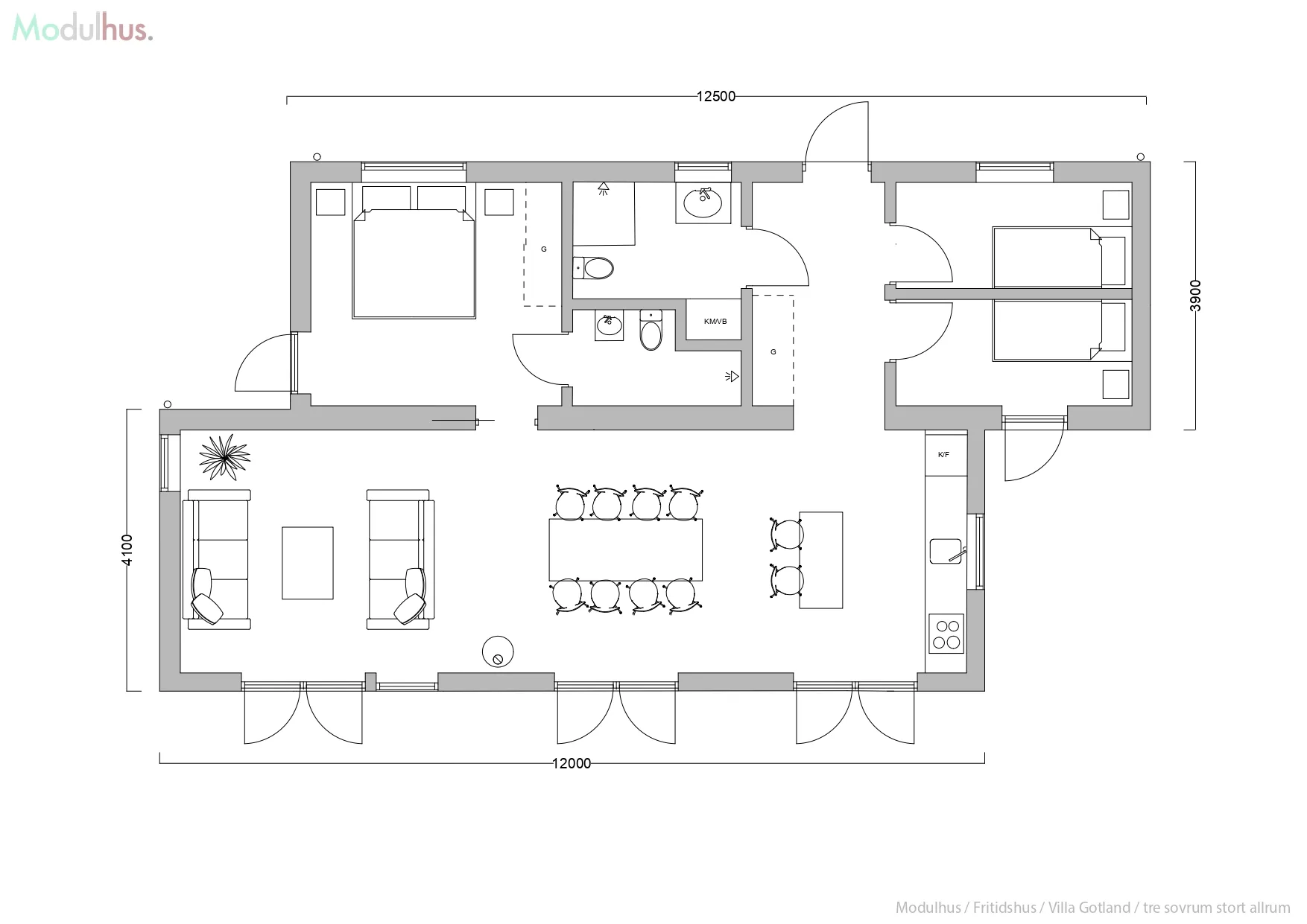 Villa Gotland Plan 2