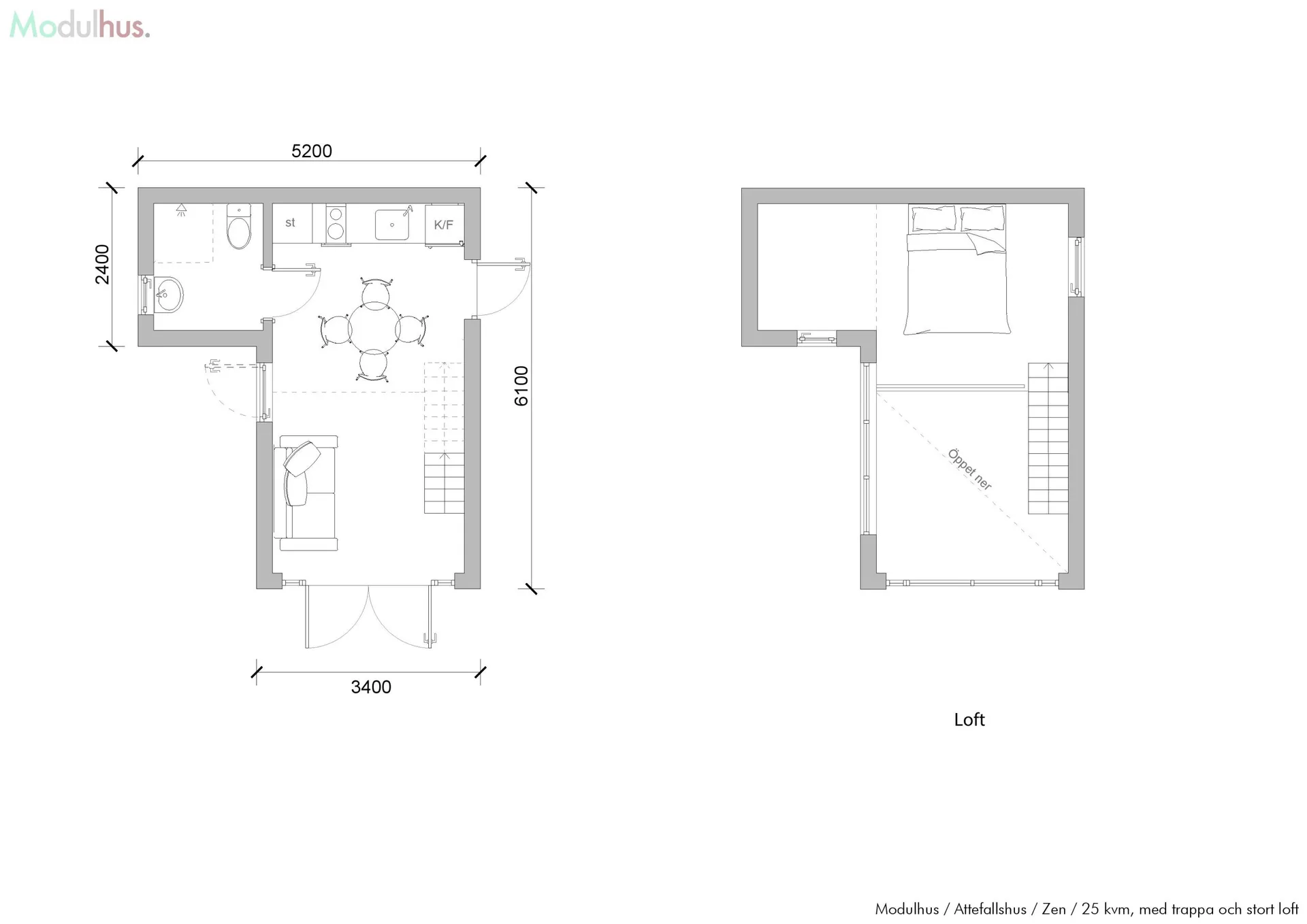Zen 25 stort loft