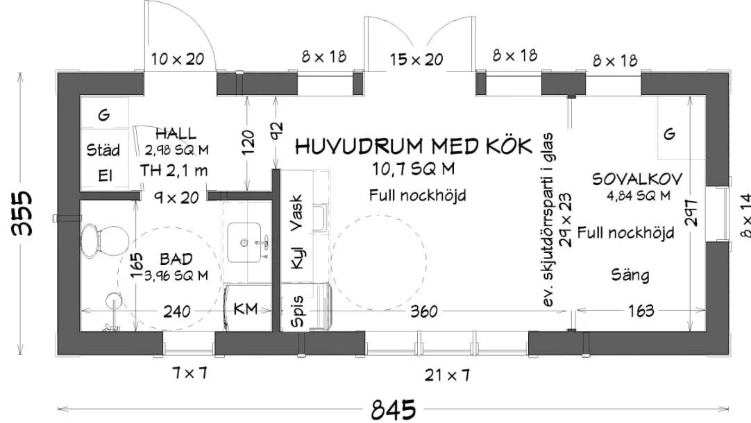 Attefallshuset – Heidi