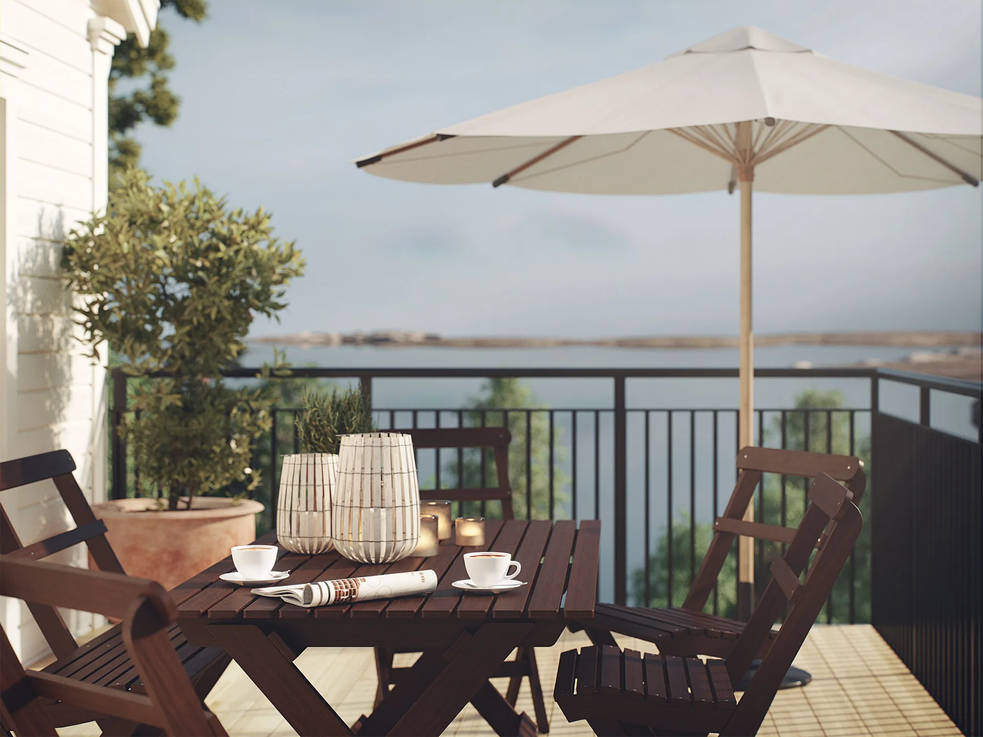 Midnattssol - New England