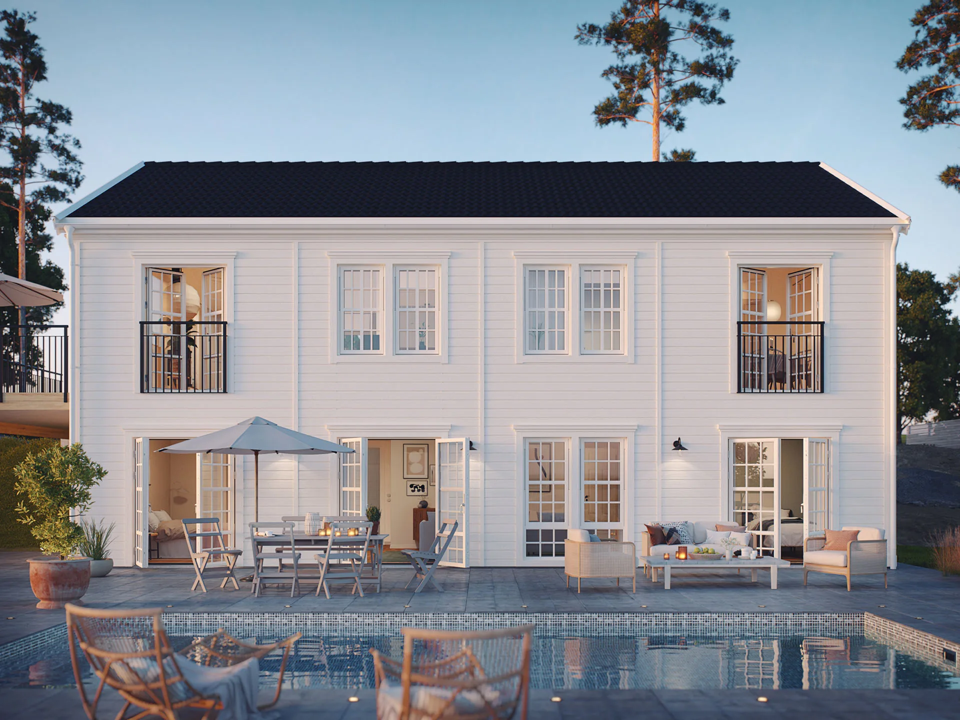 Midnattssol - New England