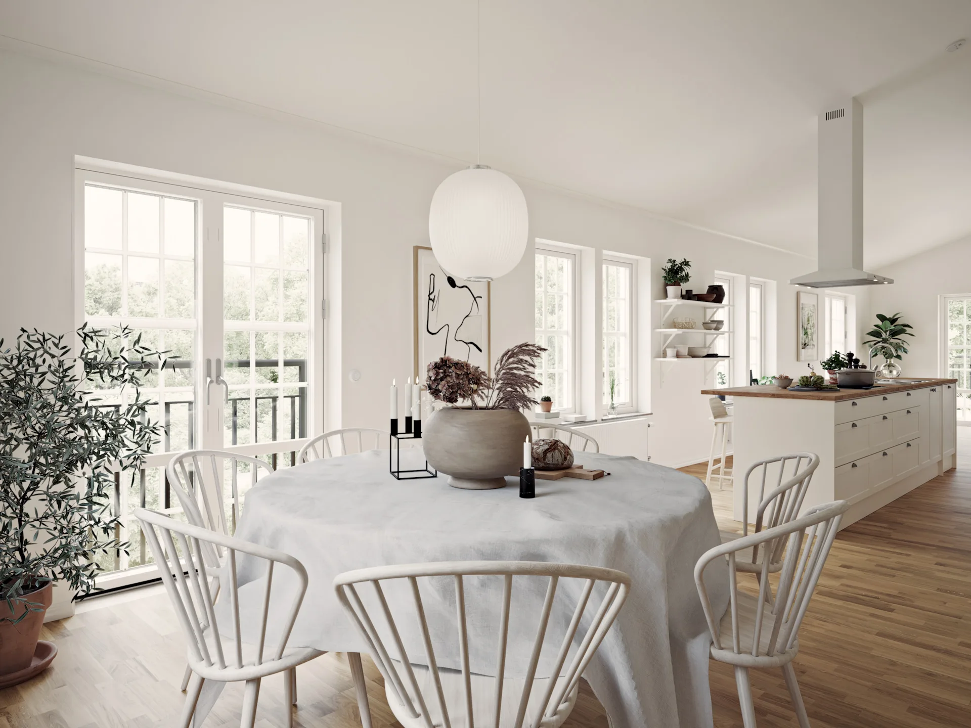 Midnattssol - Industriell