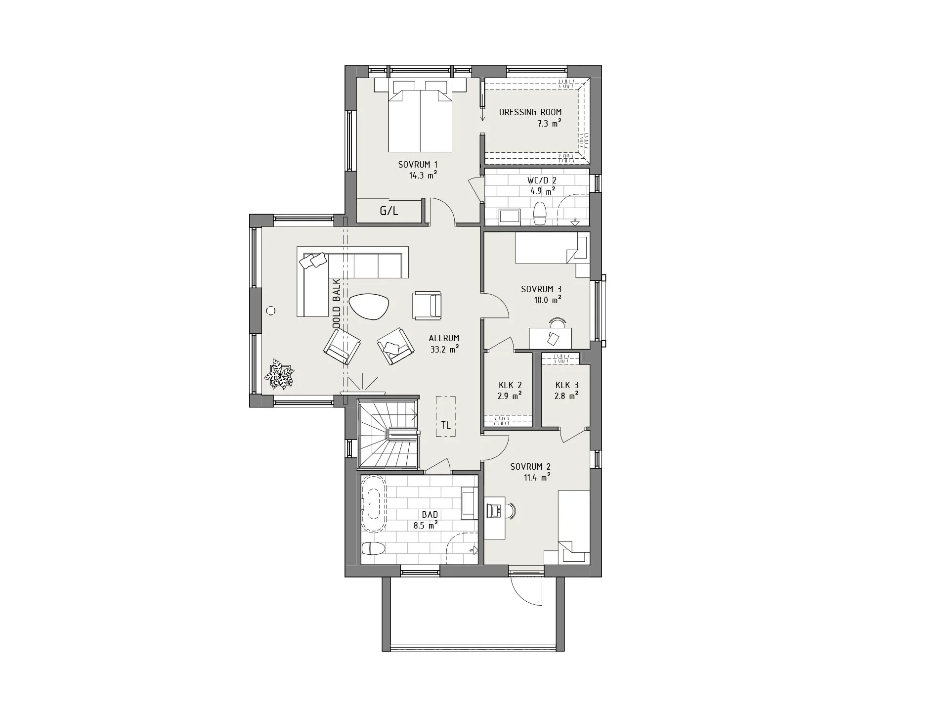 Morgonstjärna planritning - Industriell